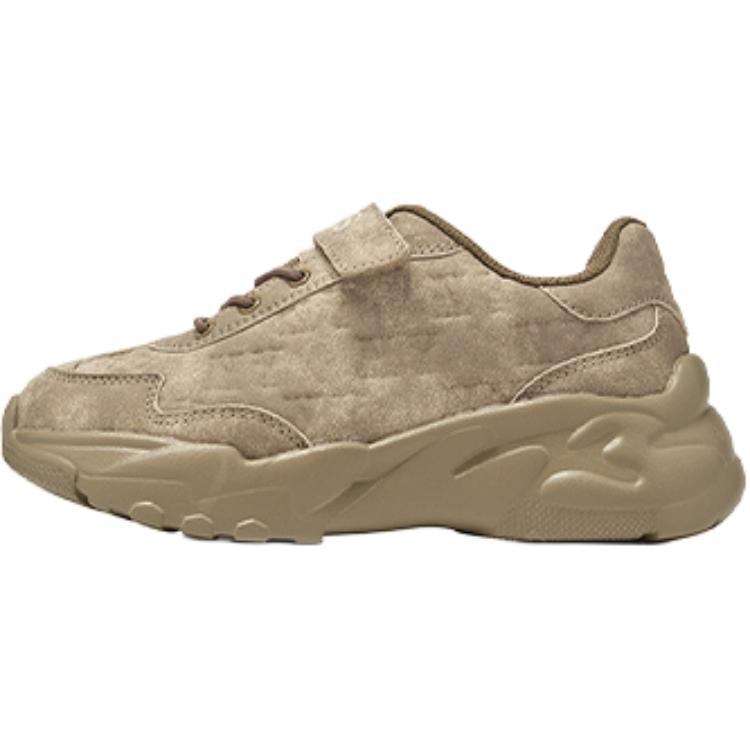 

MLB KIDS Антиударные, устойчивые к истиранию и дышащие низкие детские повседневные кроссовки brown kids'