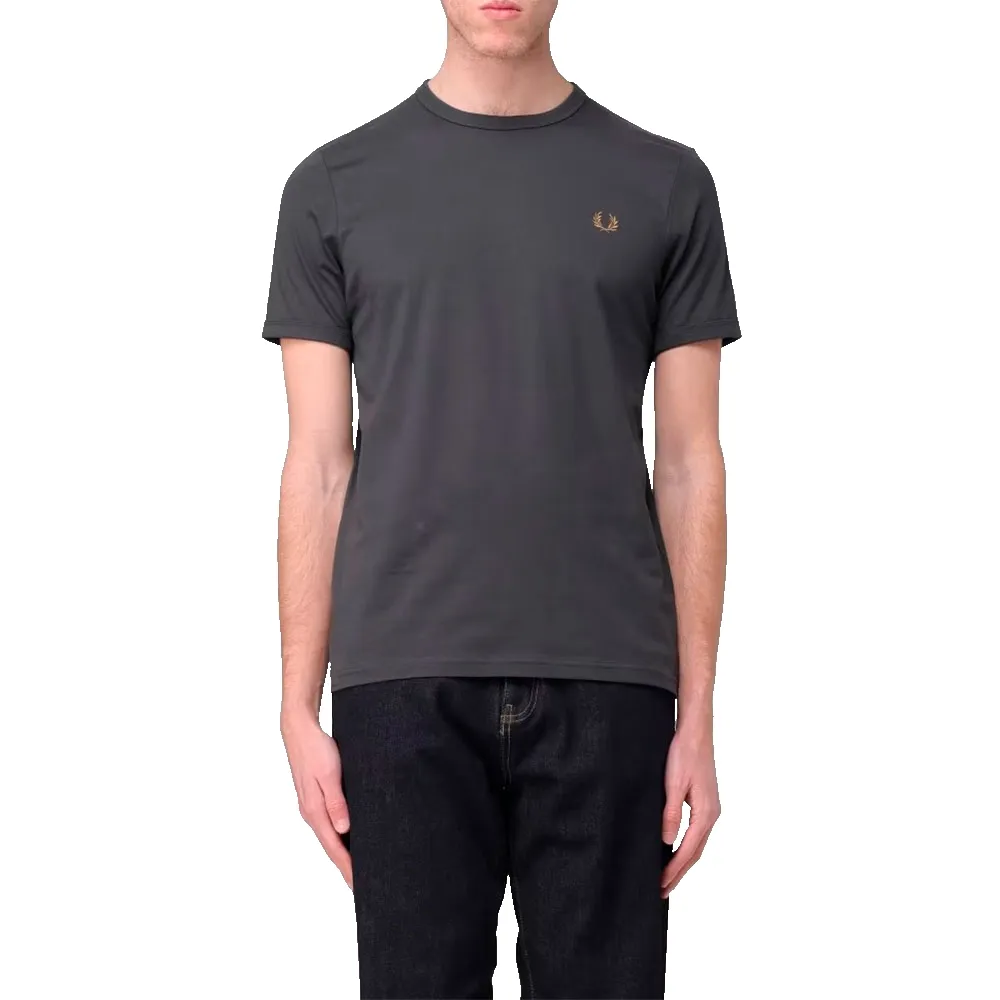 

Футболка Fred Perry Ringer, серый