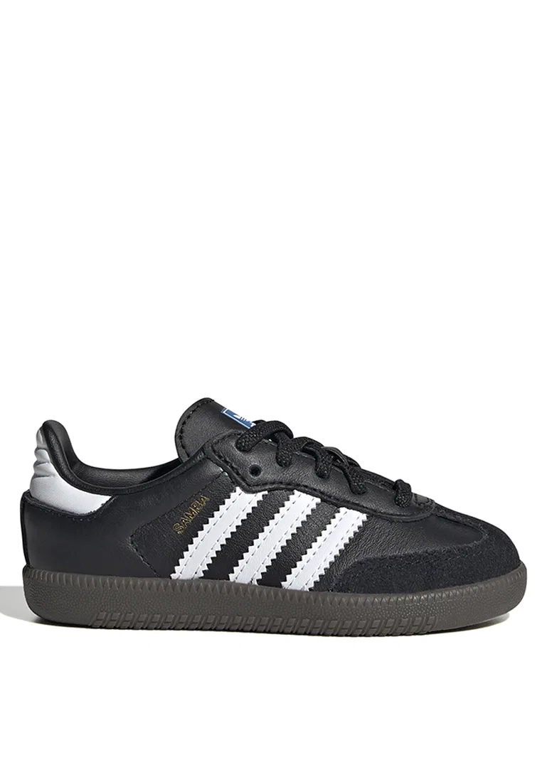 Кроссовки детские, Samba OG, Adidas, белый/черный