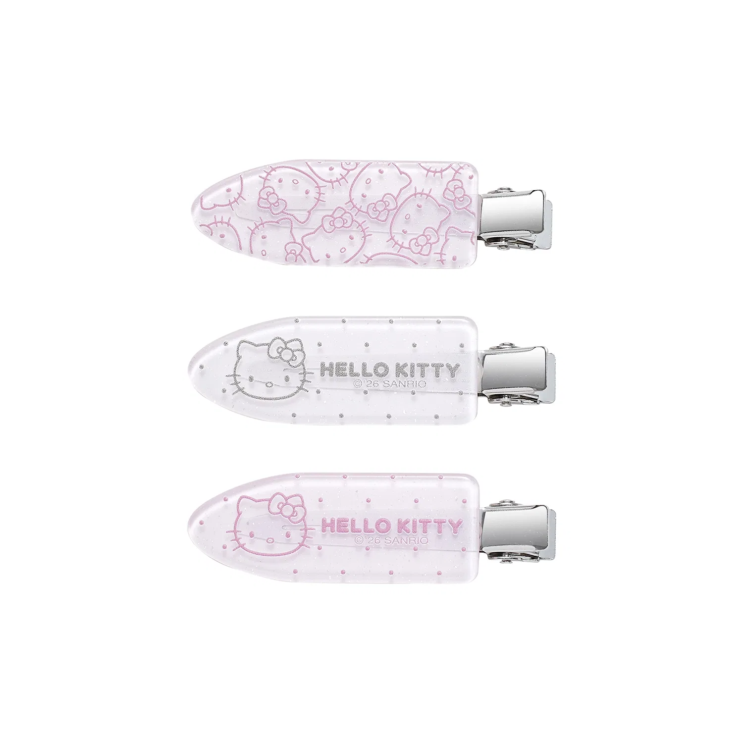 Заколка для волос Hello Kitty Sanrio акриловая