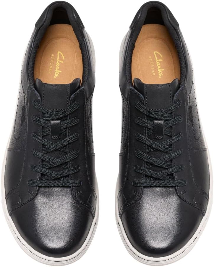 Мужские кроссовки Clarks Mapstone с шнуровкой, черный — фото 3