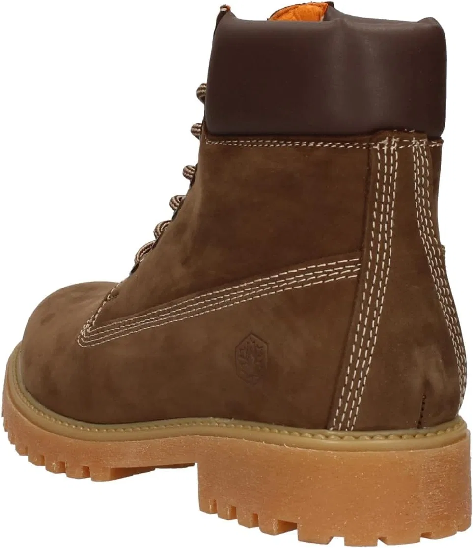 Ботинки Lumberjack RIVER SM00101-034 D01 CE035 с изображением антилопы, Brown — фото 2