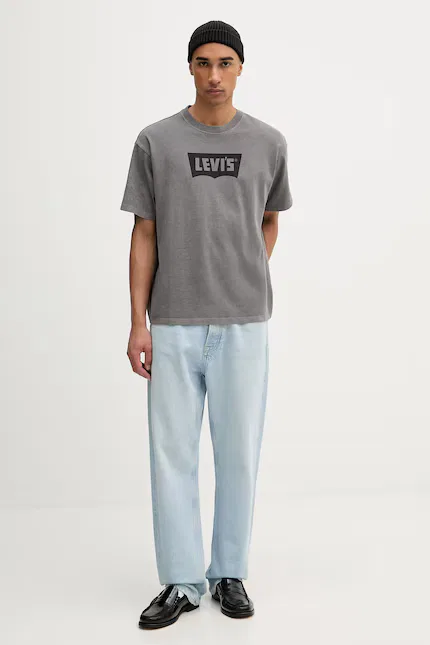 Футболка свободного кроя Vintage Fit Graphic Levi's, серый — фото 2