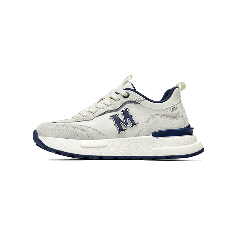 

FAIRWHALE Мужские низкие повседневные кеды бежево-голубые, цвет Beige Blue