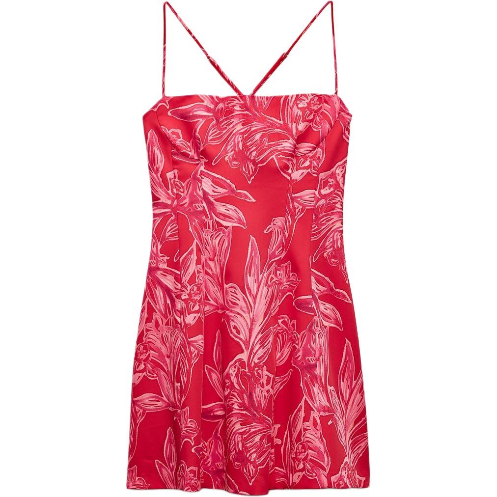 

Платье-комбинация женское многоцветное Zara