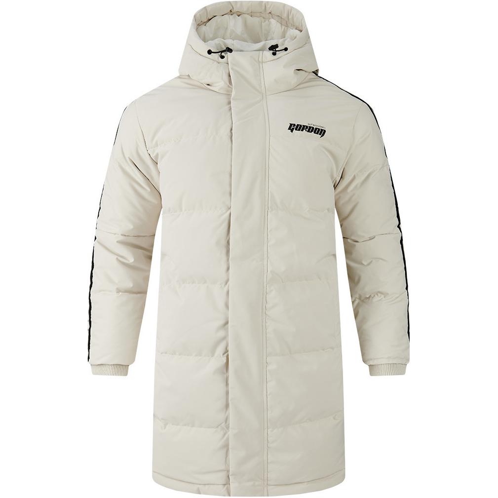 

361° Пуховик из баскетбольной коллекции мужской светло-бежевый серый