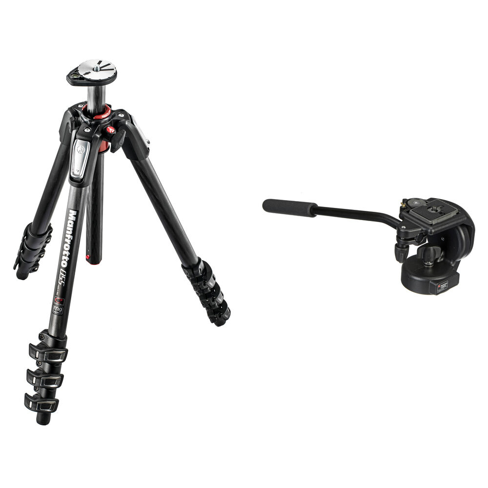 

Штатив Manfrotto MT055CXPRO4 из углеродного волокна с комплектом микро-видеоголовки 128RC