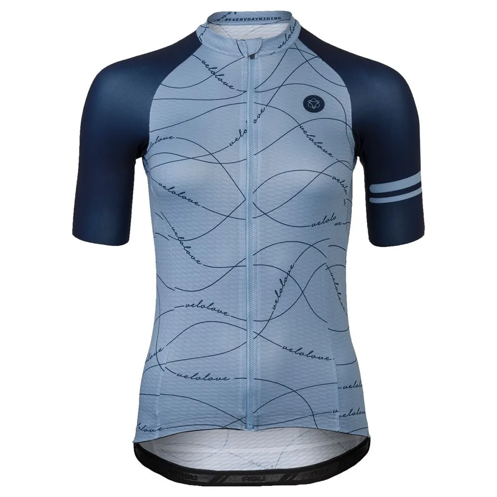 

Джерси с коротким рукавом AGU Velo Wave Essential, синий