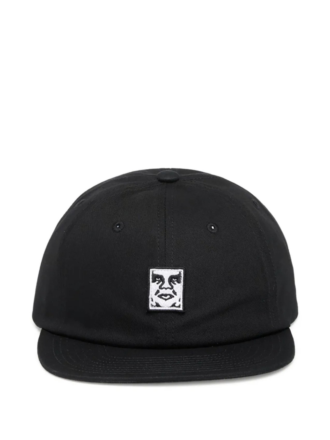 

Obey бейсболка Icon Patch, черный