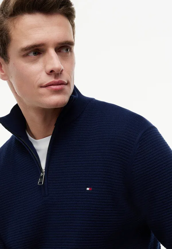 Джемпер сезонный Tommy Hilfiger, угольно-синий — фото 4