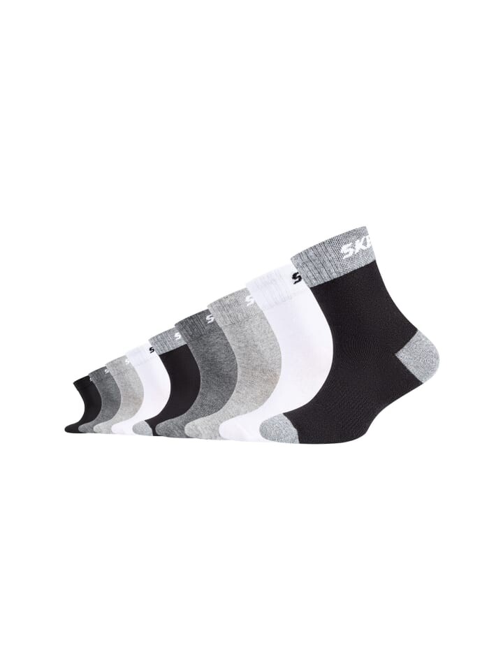 

Носки Skechers Socken 10er Pack mesh ventilation, цвет Schwarz mix