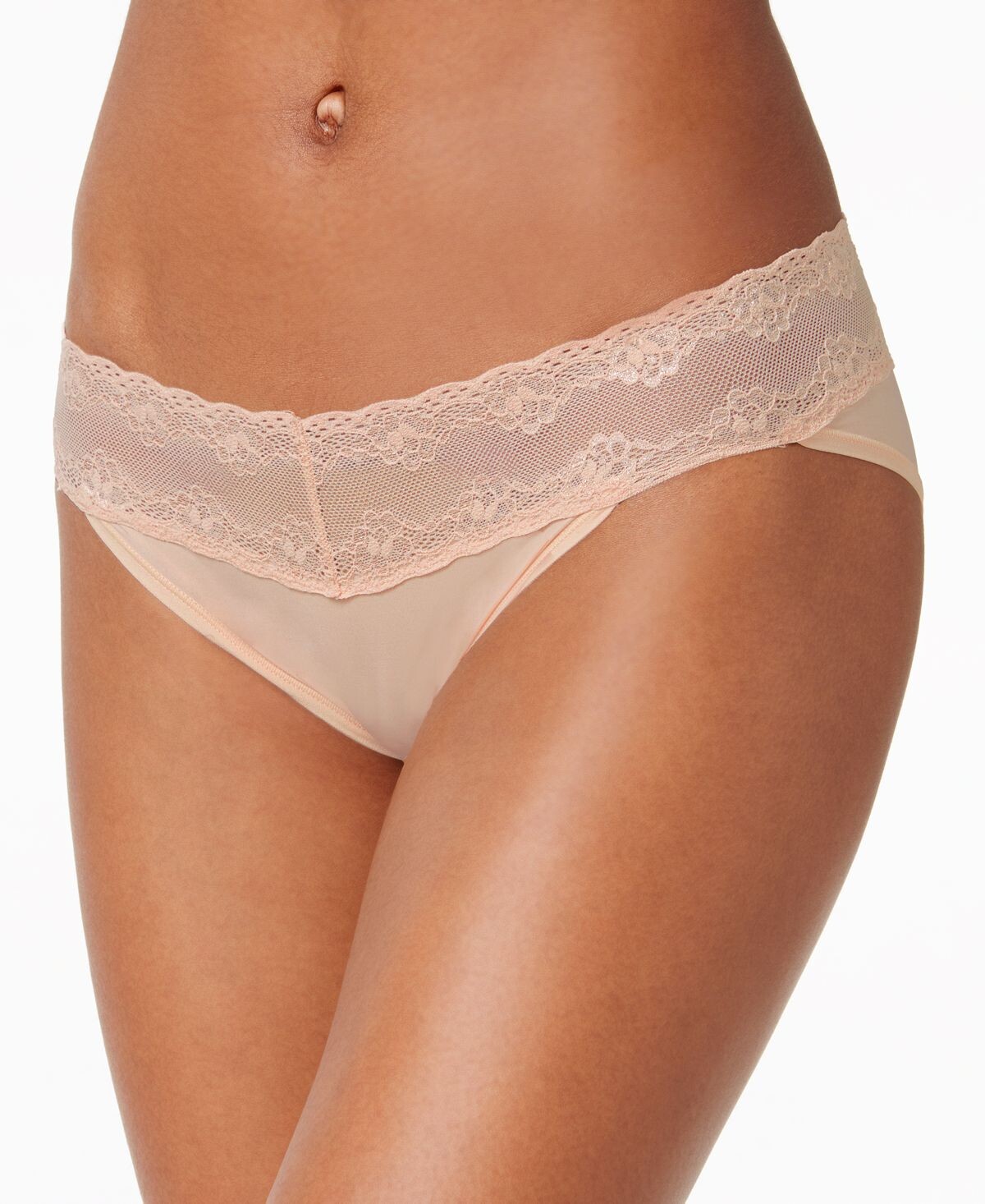 

Нижнее белье бикини Bliss Perfection с кружевной талией 756092 Natori