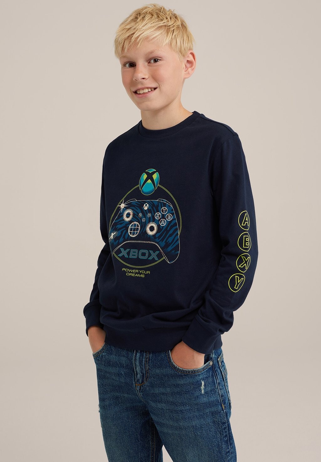 

Толстовка BLUE RIDGE WE Fashion, цвет Mottled Dark Blue