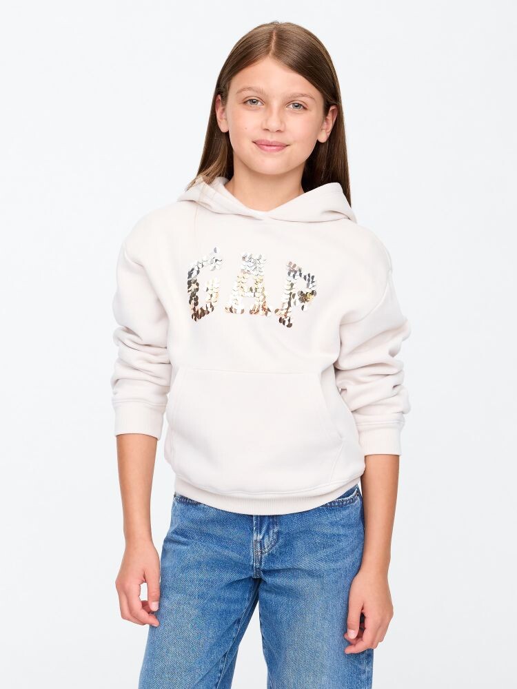 

Детская толстовка с логотипом Gap, бежевый