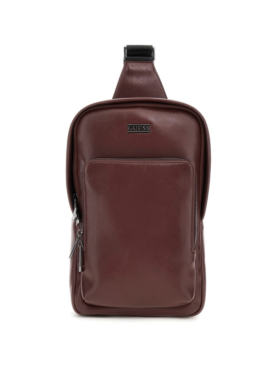 

Сумка через плечо GUESS Boston, цвет Chestnut brown