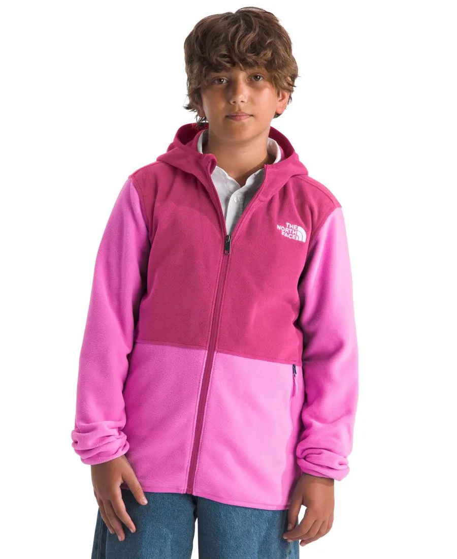 Детская толстовка на молнии Glacier для девочек 7-16 лет The North Face, Violet Crocus/Fuchsia Flash — фото 3