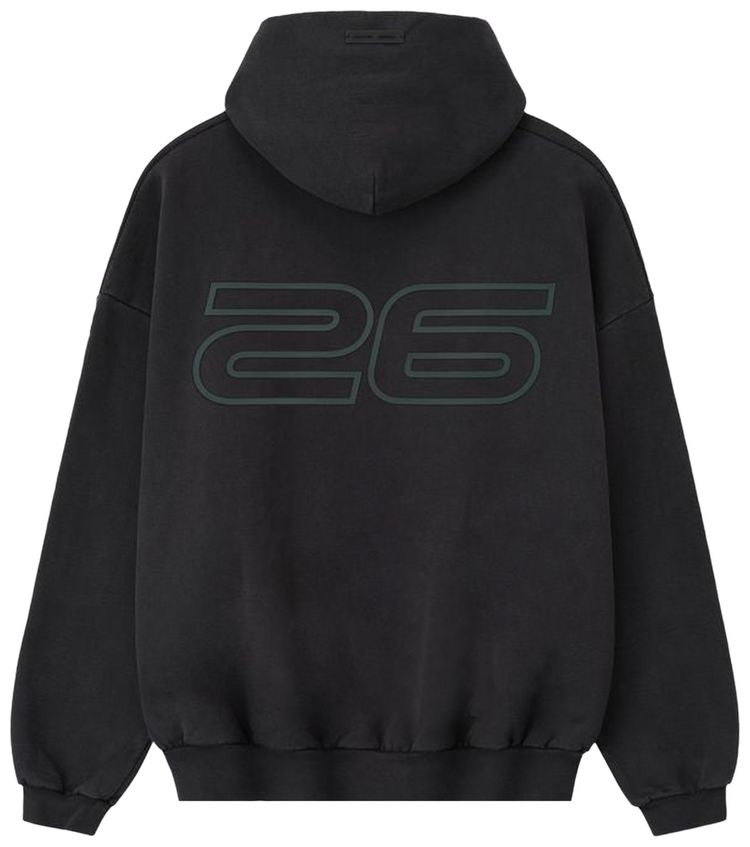 Толстовка Fear of God Essentials из плотного флиса в стиле 90-х, черный — фото 2
