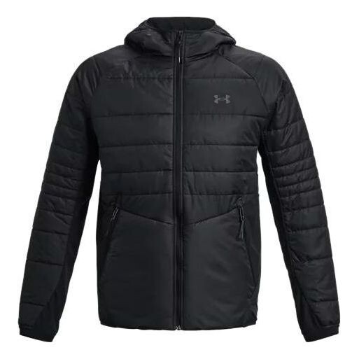 

Куртка storm session hybrid jacket 'black' Under Armour, черный