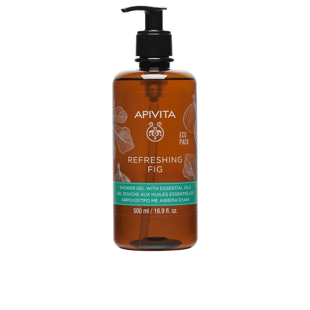 

Гель для душа Gel de baño con higo, propóleo y aceites esenciales Apivita, 500 мл.