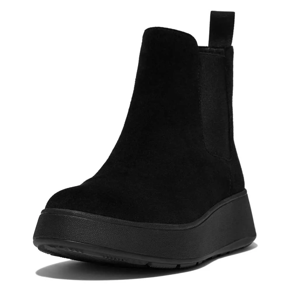 Ботинки Fitflop F-Mode Suede, черный