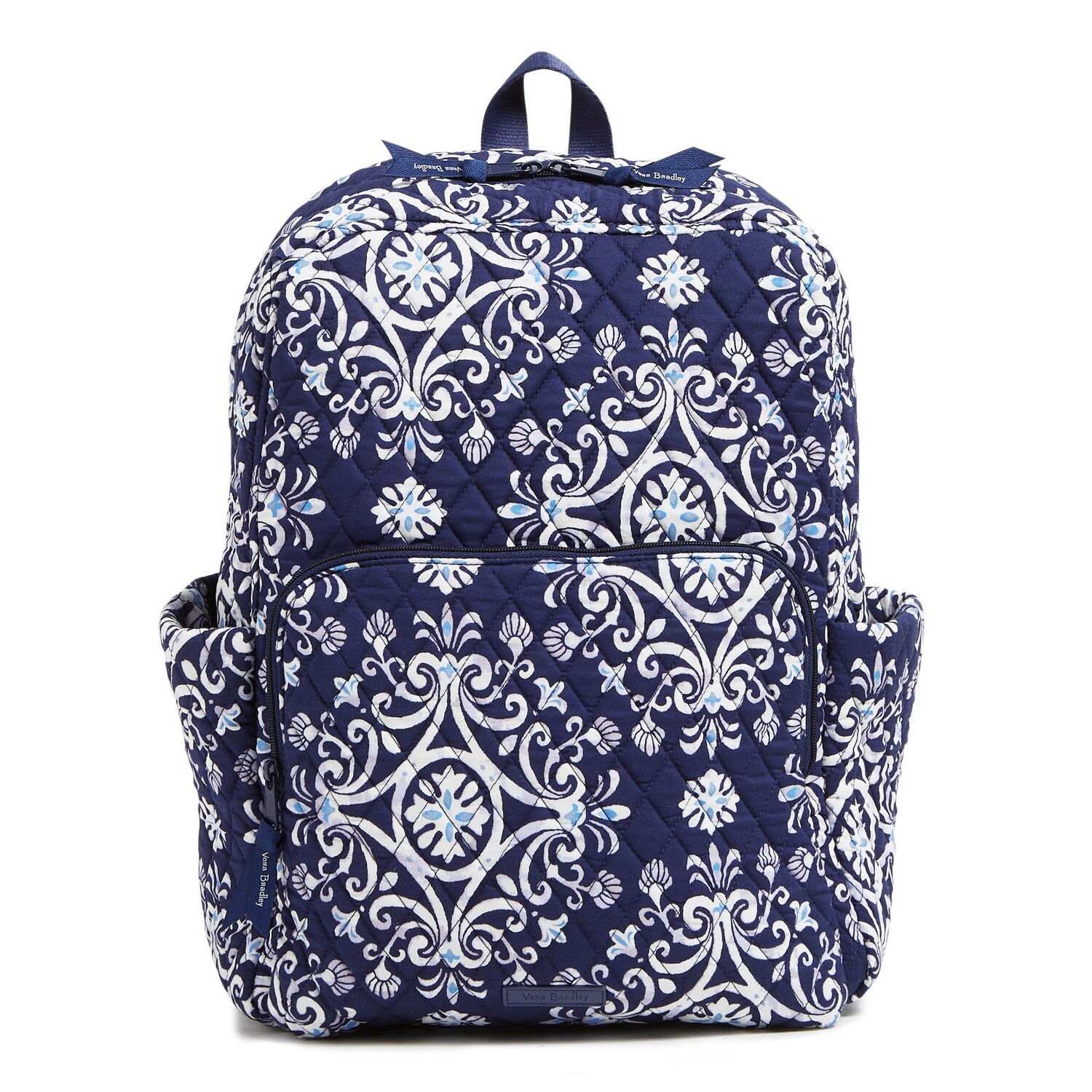 

Рюкзак Outlet из хлопка Essential Vera Bradley, цвет Steel Blue Medallion