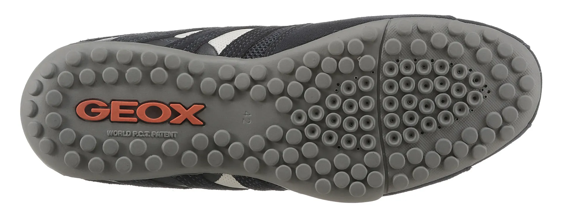 Слипоны Geox "UOMO SNAKE", слипоны, обувь для отдыха с декоративными швами и специальной мембраной Geox, синий — фото 3