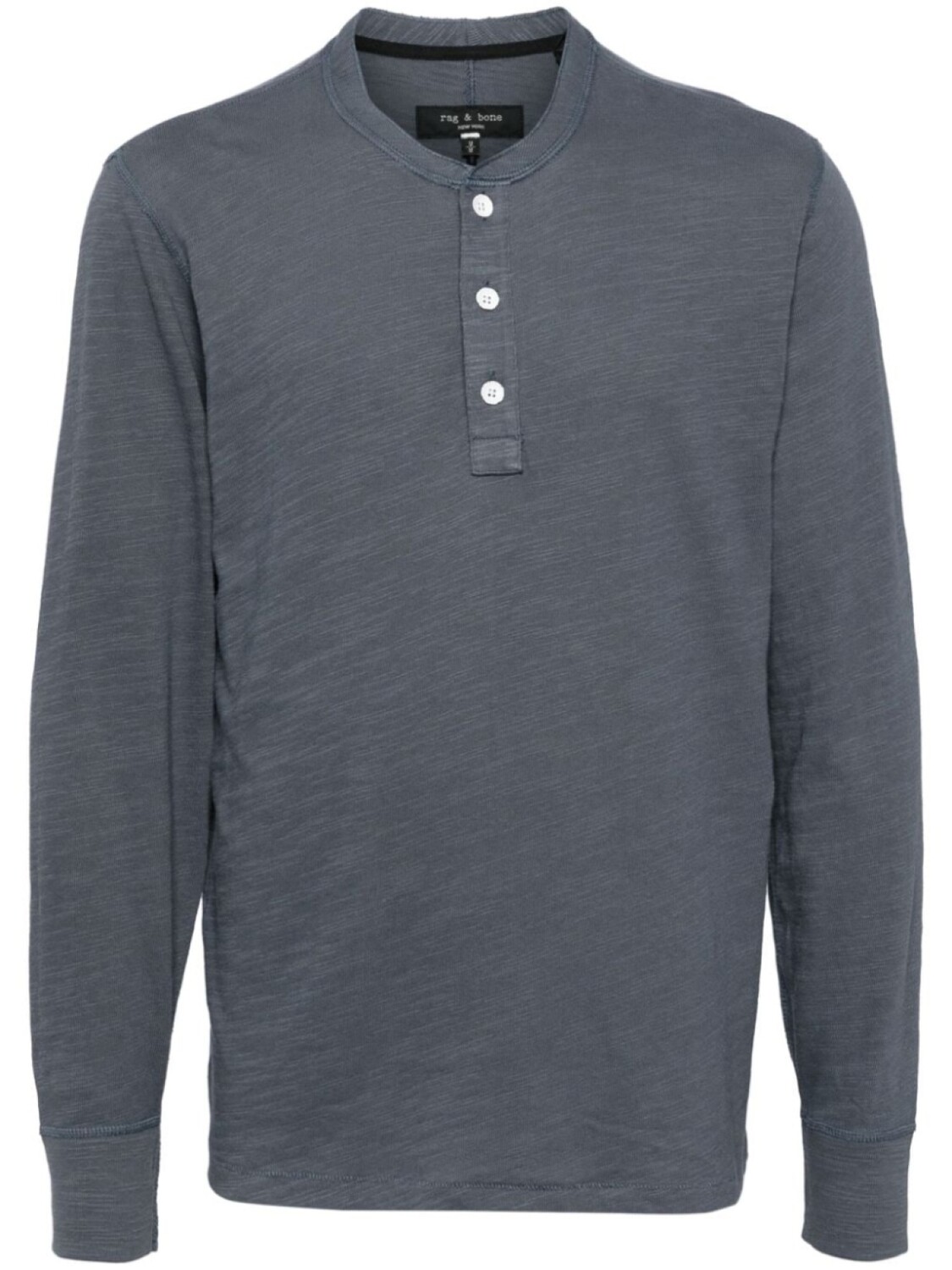 

Rag & bone рубашка поло Classic Flame Henley, синий