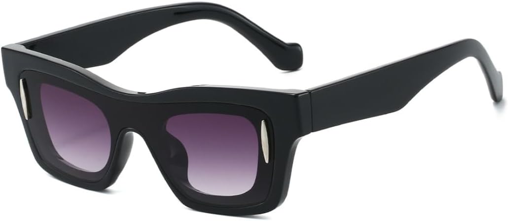 

Женские солнцезащитные очки класса люкс в стиле ретро с цельными линзами, мужские очки с леопардовым принтом и крупными заклепками, защита от УФ-излучения UV400 VFDHN, 25720-c1