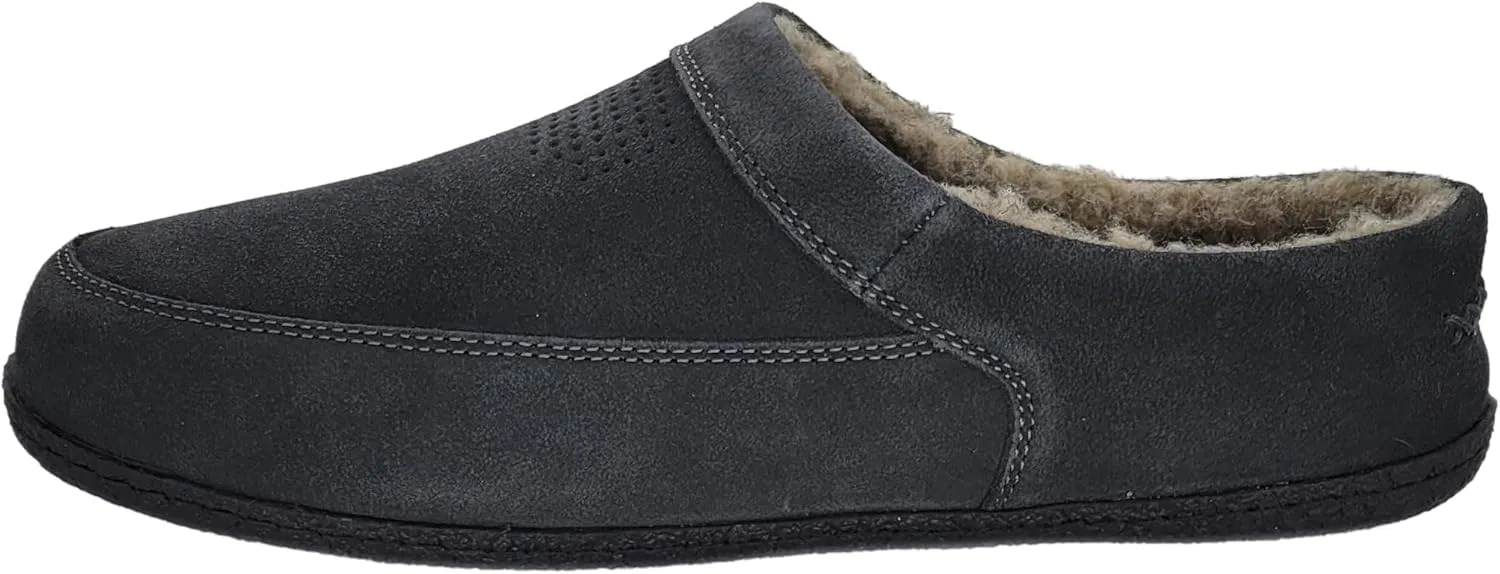 Тапочки мужские, Clarks, серый — фото 3