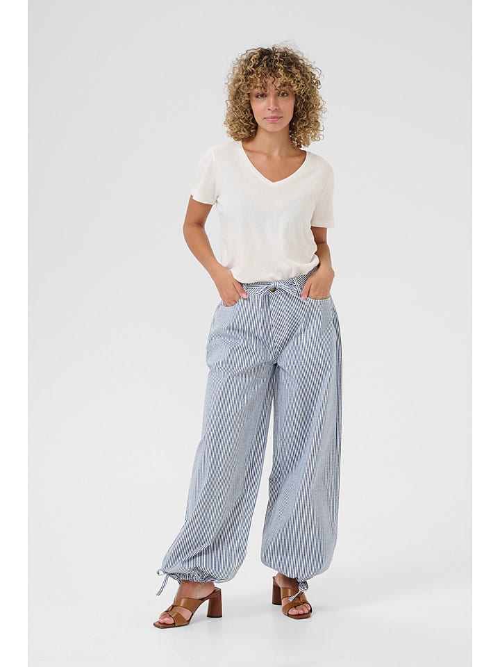 

Cream Брюки "Берта" - свободного кроя - светло-голубого цвета