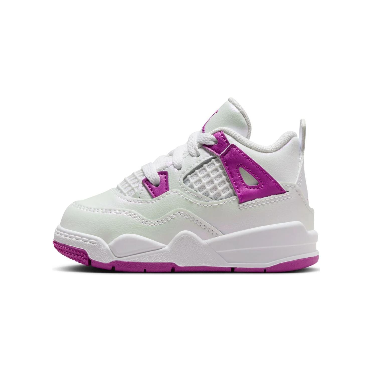 

Кроссовки Jordan 4 Retro Hyper Violet TD, фиолетовый