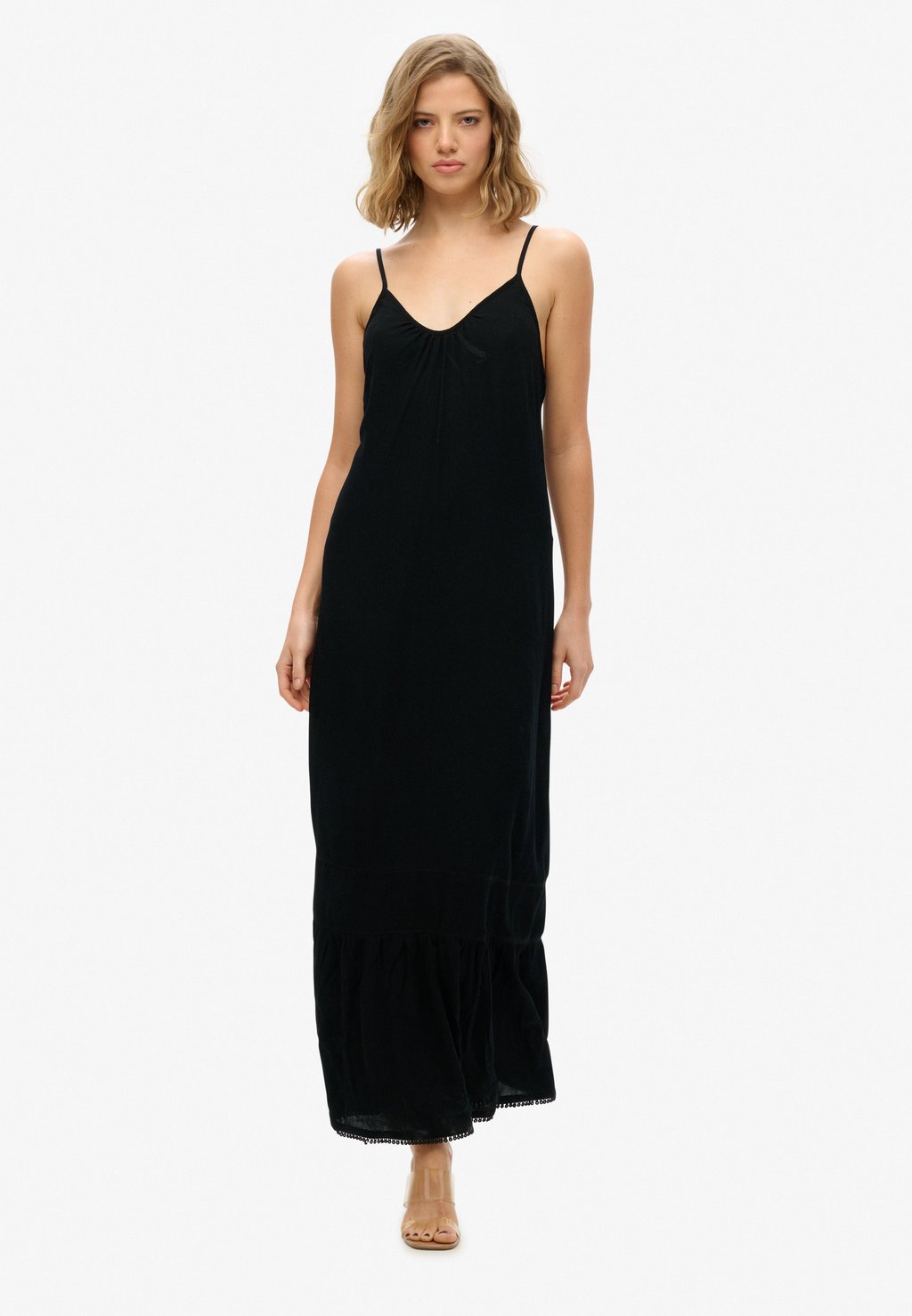 

Платье макси CAMI Superdry, черный