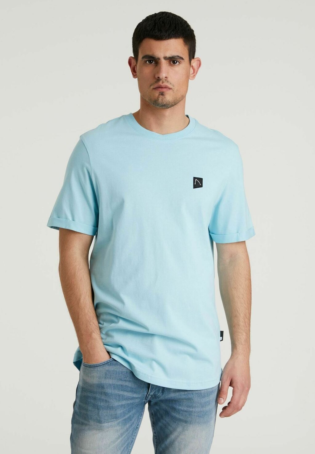 

Футболка базовая BRO CHASIN', цвет light blue