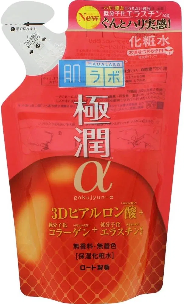 Тоник Hada Labo — Skin Lab Gokujun α с гиалуроновой кислотой, коллагеном и эластином, 170 мл