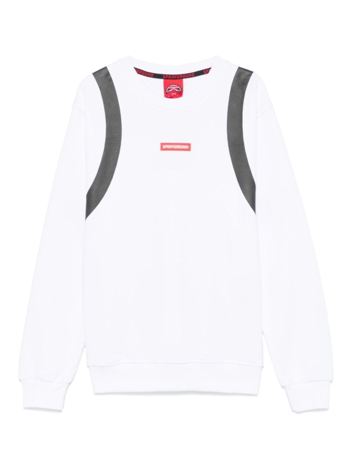 

Sprayground kid толстовка-рюкзак с плюшевым мишкой, белый