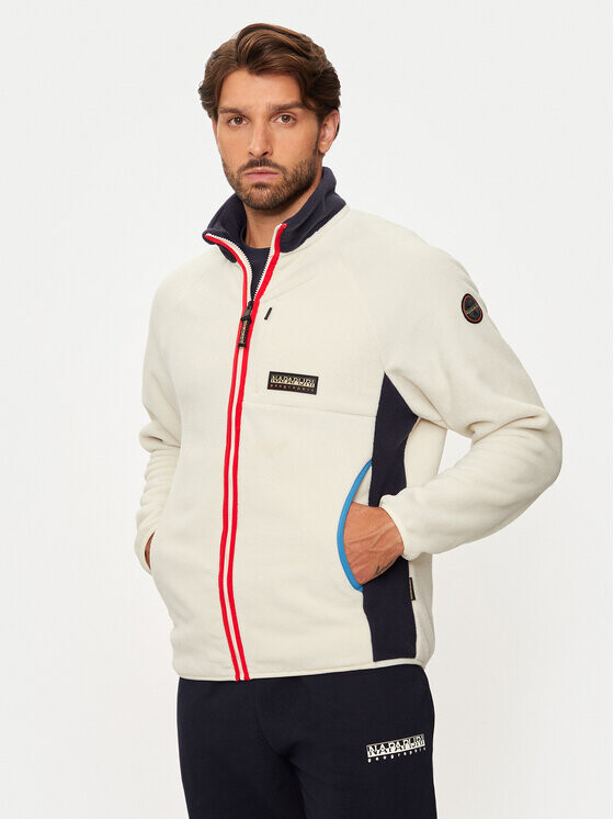 

Флисовая куртка стандартного кроя Napapijri, бежевый