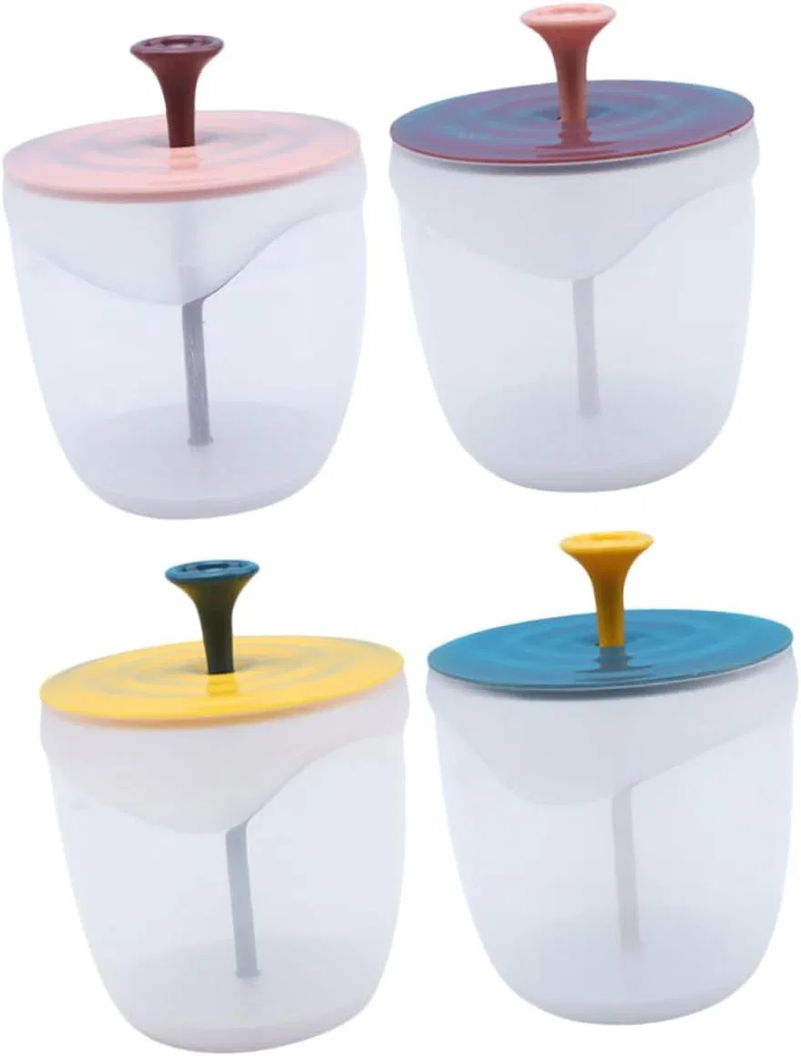 Набор для ухода за кожей Bubble Cup с пенным устройством Autsuppl, 4 шт, разноцветный
