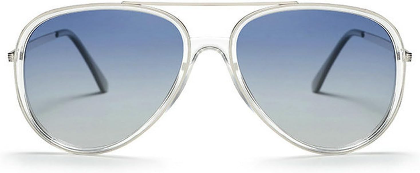 

Солнцезащитные очки COTIA Fashion Square Double Bridge Pilot для женщин и мужчин, ретро-поляризованные солнцезащитные очки, модные спортивные пляжные очки, Gradient Blue