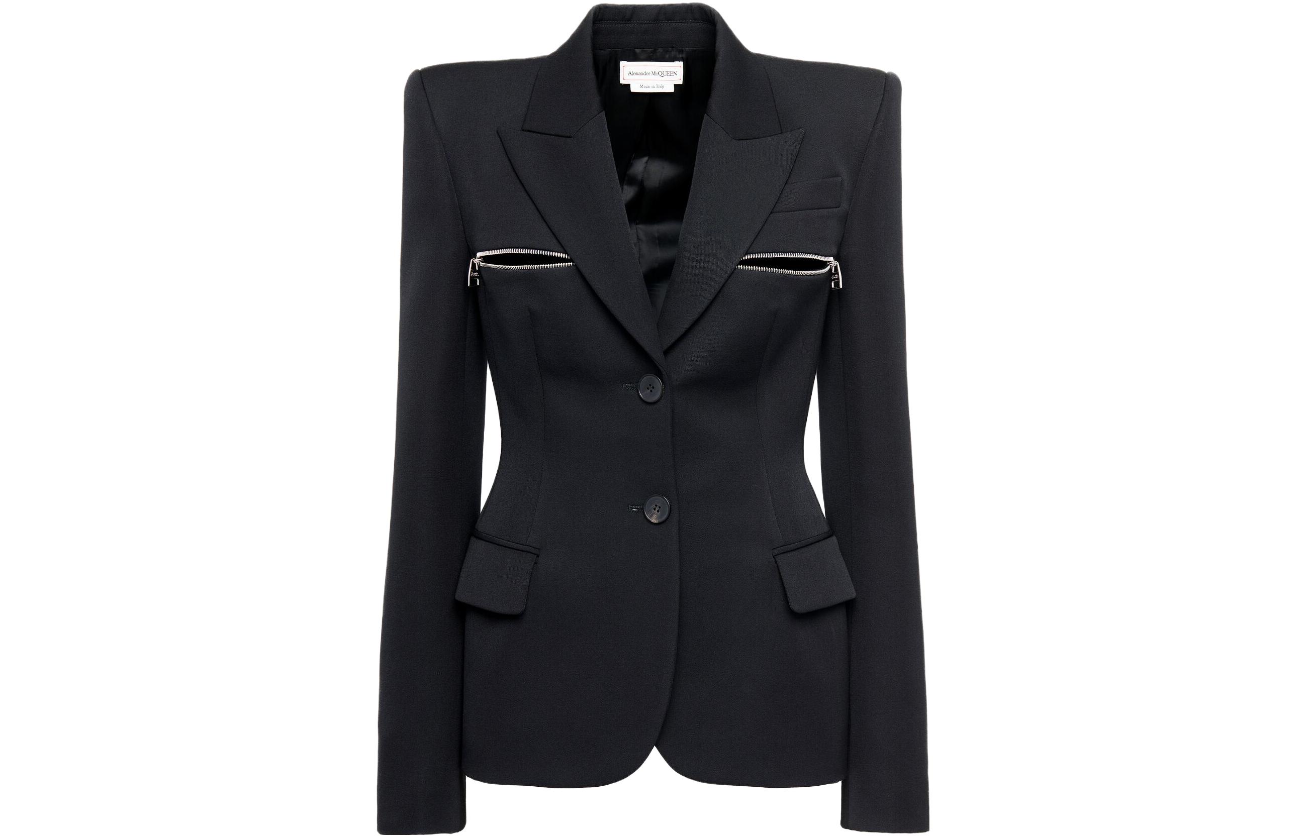 

Alexander McQueen Куртка женская черная, Black