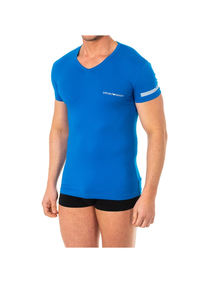 

Майка Emporio Armani underwear, синий