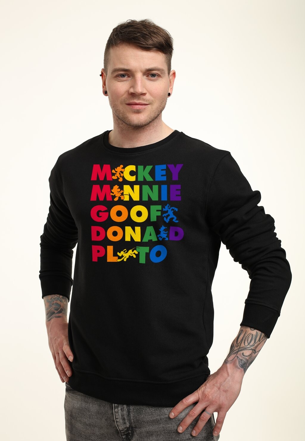 

Толстовка MICKEY MOUSE PRIDEFUL FRIENDS Disney, черный