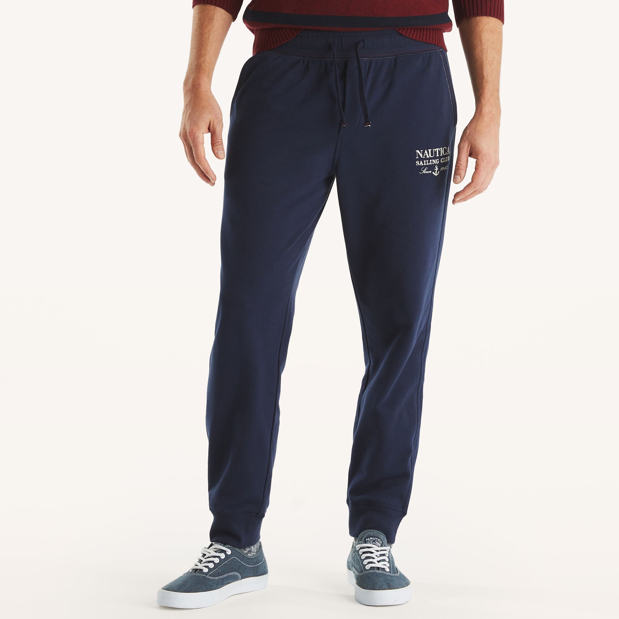 

Мужские джоггеры Nautica French Terry, цвет navy seas