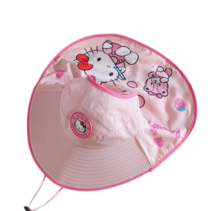 

Sanrio Унисекс панама из полиамида с защитой от солнца, Hello Kitty