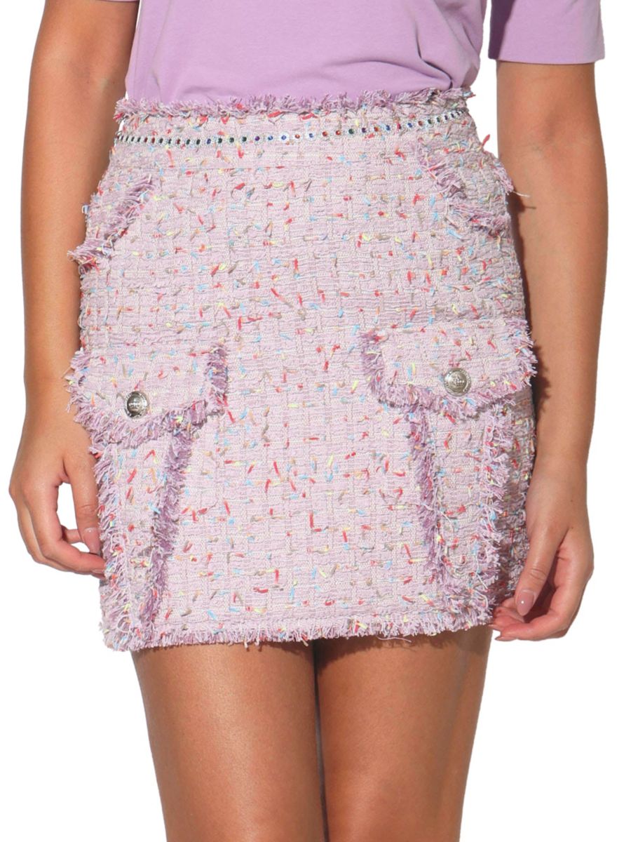 

Мини-юбка Grace Tweed Walter Baker, цвет Lilac
