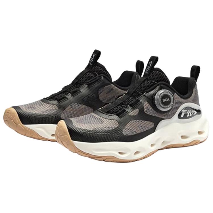 Сабо BOA Cave Clogs. Нескользящие, износостойкие, дышащие, низкие детские кроссовки для активного отдыха. FILA KIDS, черный — фото 2