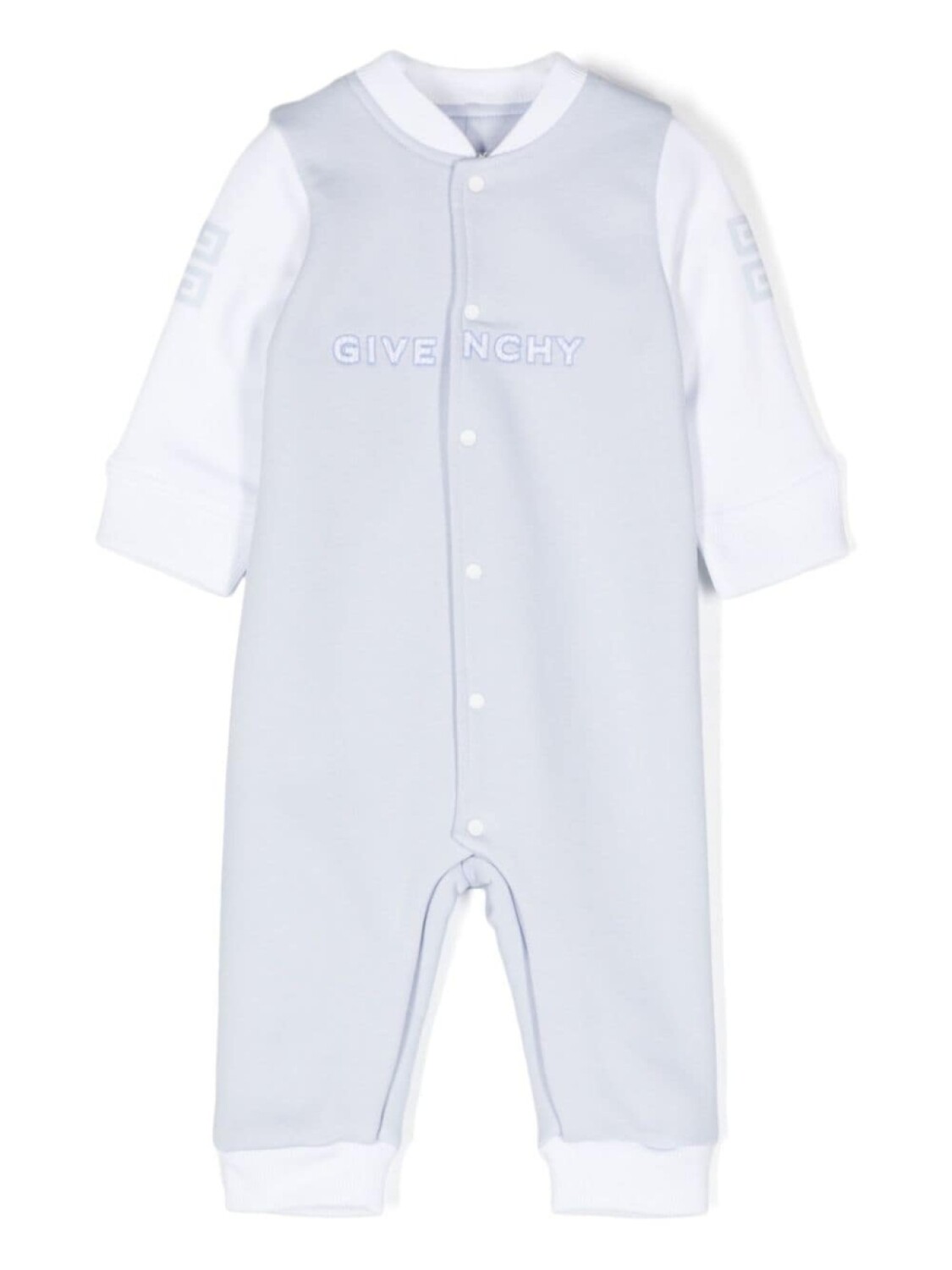 

Givenchy Kids комбинезон с вышитым логотипом, синий