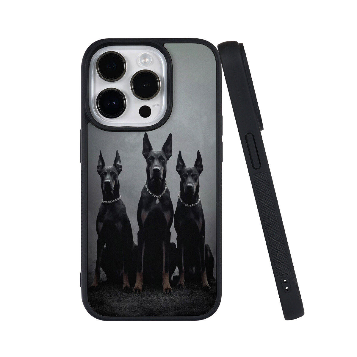 

Чехол для телефона Keshami, Three Dobermans