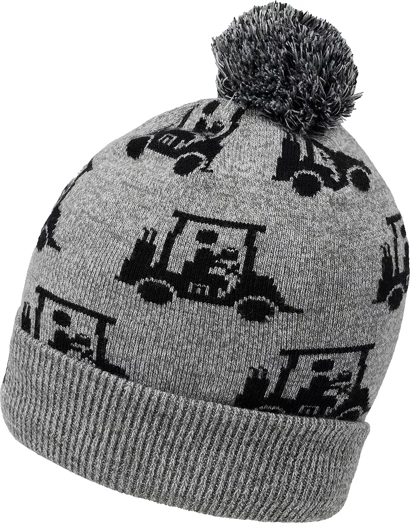 

Мужская шапка-бини для гольфа TravisMathew Mapes, цвет Heather Grey