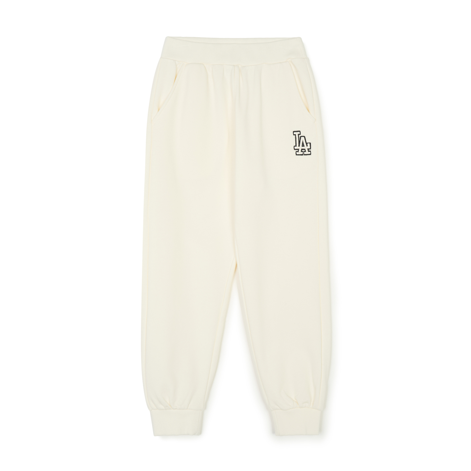 

Детские вязаные спортивные штаны MLB, слоновая кость