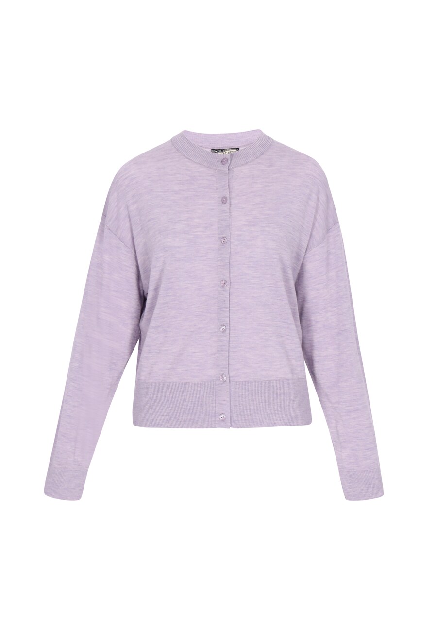 

Вязаный кардиган DreiMaster Vintage, светло-фиолетовый